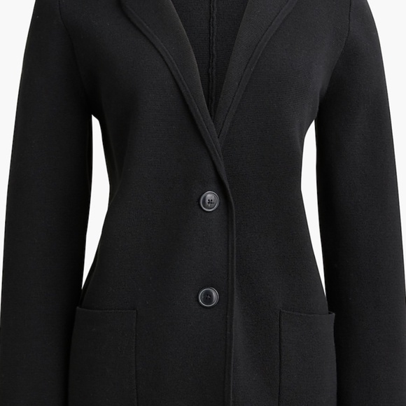 J Crew Factory Two Button Sweater Blazer - Picture 3 of 8